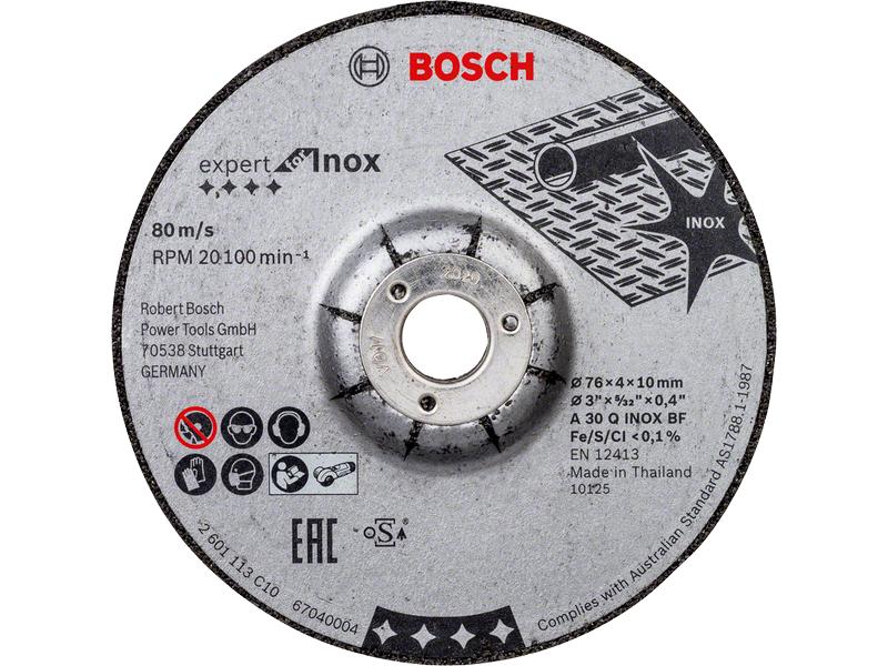 Bosch Professional | Schruppscheibe | Expert for Inox, 76 mm