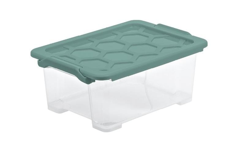 Rotho, Aufbewahrungsbox Evo Safe 11 l, Grün