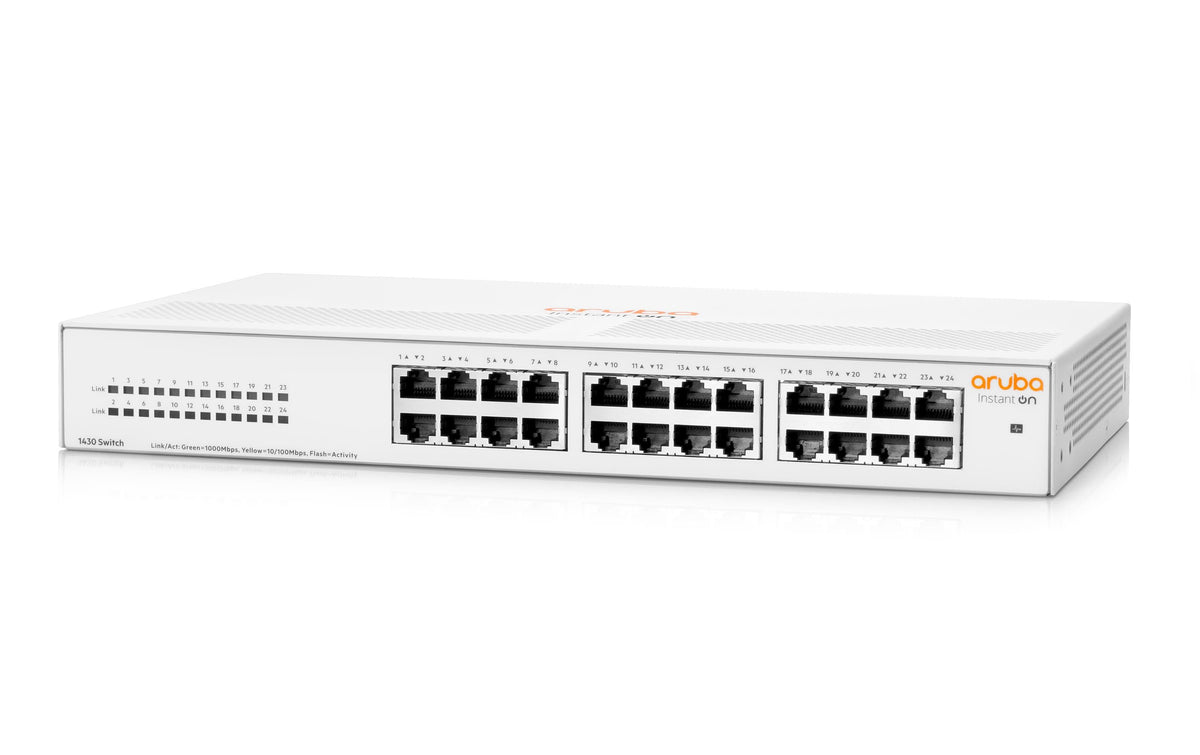 HP 1430-24G: 24 Port Switch, 1Gbps