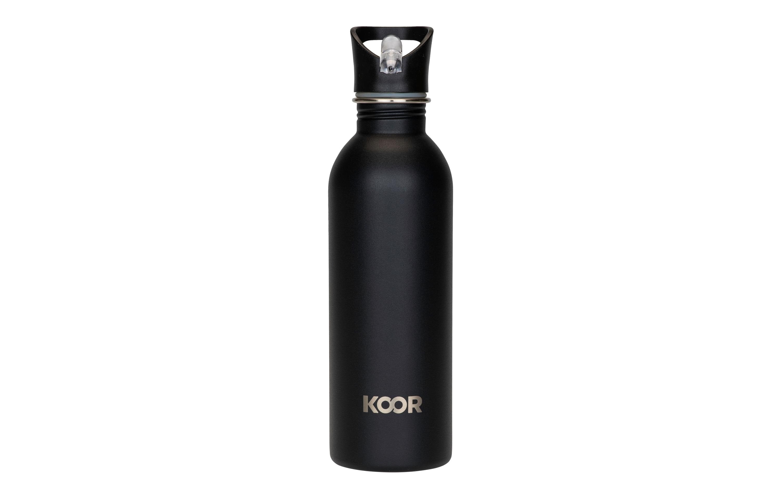 KOOR, Trinkflasche Nero Sport 1 L