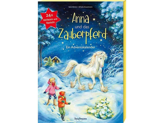Literatur diverse | Kaufmann Adventskalender Anna & Zauberpferd | Basteladventskalender