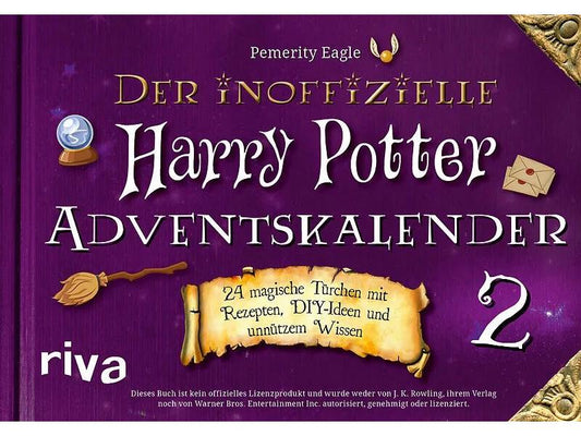 Literatur diverse | Riva-Verlag Adventskalender Harry Potter 2 | 24 magische Tipps, Rezepte und Ideen