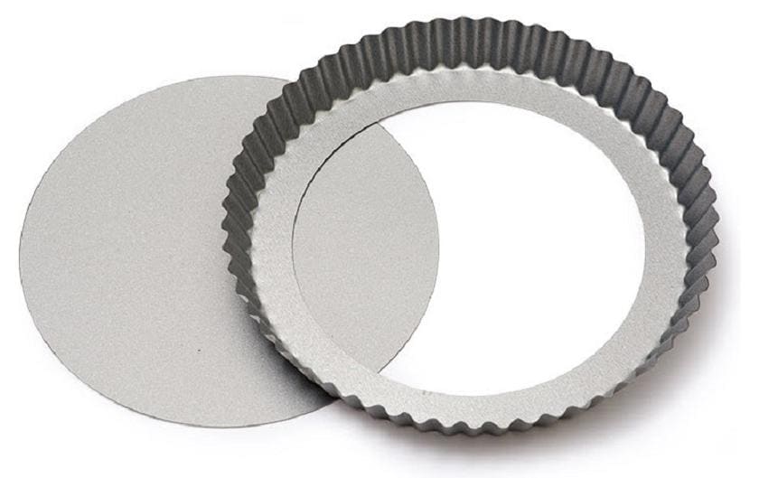 Decora, Wähen-Backform Ø 25 cm, Silber