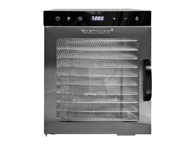 Wartmann | Edelstahl-Dörrautomat WM 2110 DH | 800W, 230V, Timer, 10 Einschübe