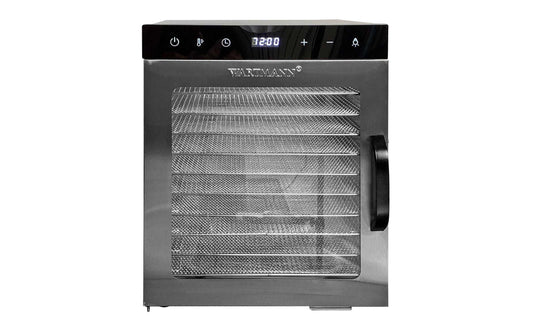 Wartmann | Edelstahl-Dörrautomat WM 2110 DH | 800W, 230V, Timer, 10 Einschübe