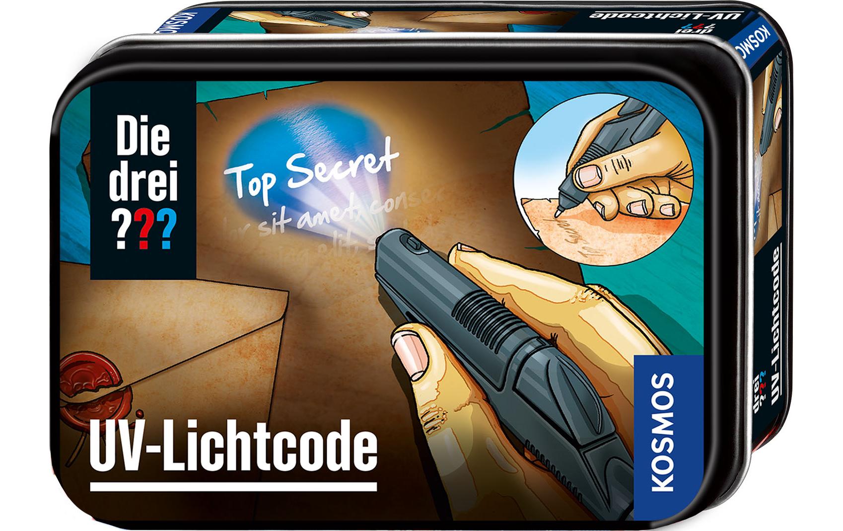 Die drei ??? UV-Lichtcode