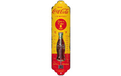Nostalgic Art | Thermometer Coca-Cola | Metall, 28x6.5 cm, Celisus & Fahrenheit