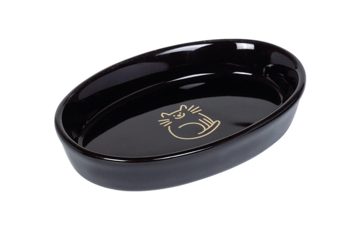 Nobby Katzen Keramik Napf oval Golden Cat
