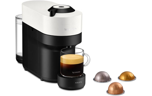Krups | Kaffeemaschine Nespresso Vertuo Pop | XN9201 Coconut White