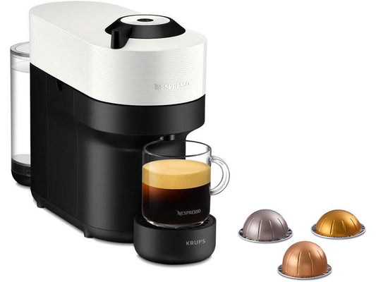 Krups | Kaffeemaschine Nespresso Vertuo Pop | XN9201 Coconut White