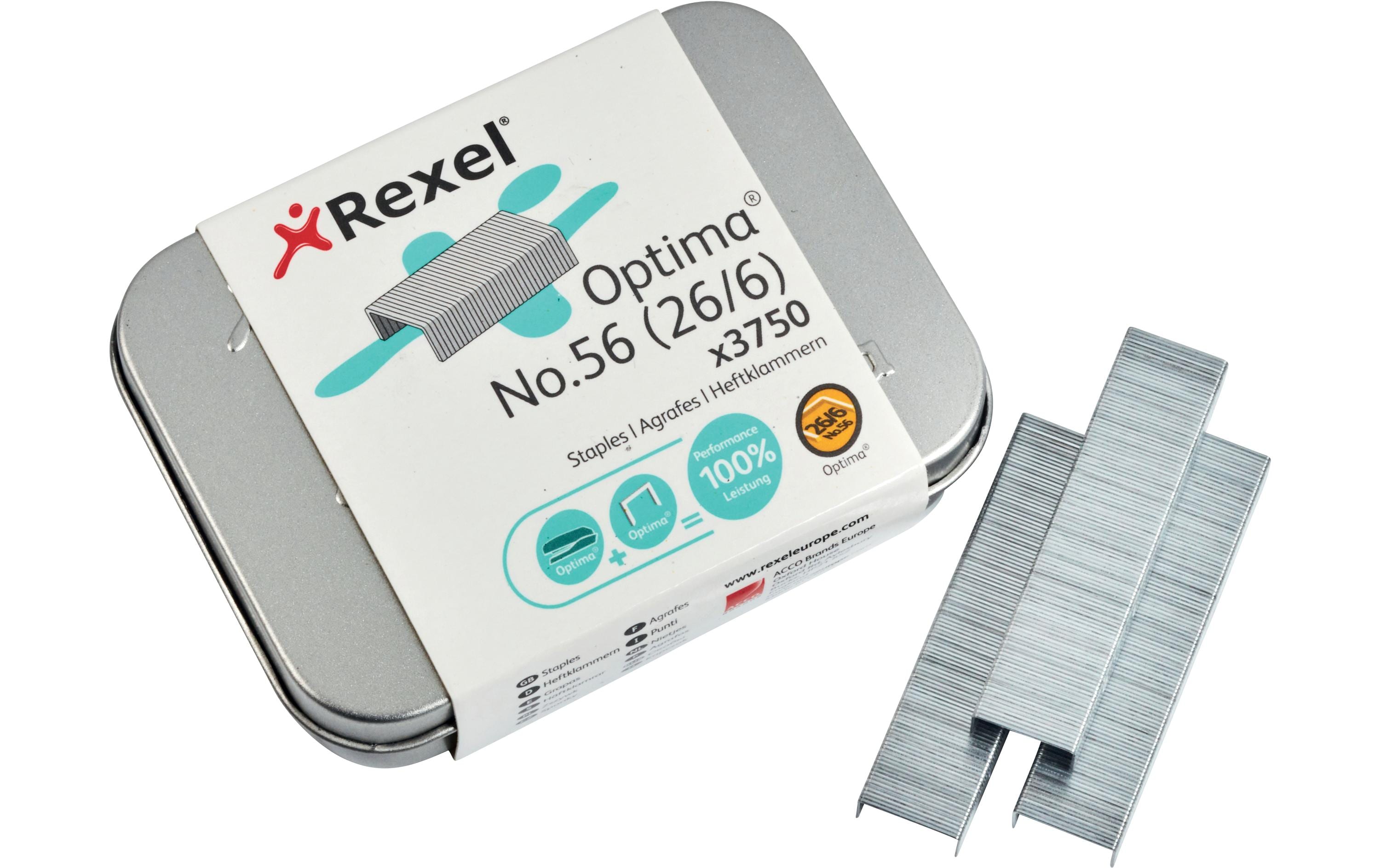Rexel Heftklammern Optima, 3750 Stk