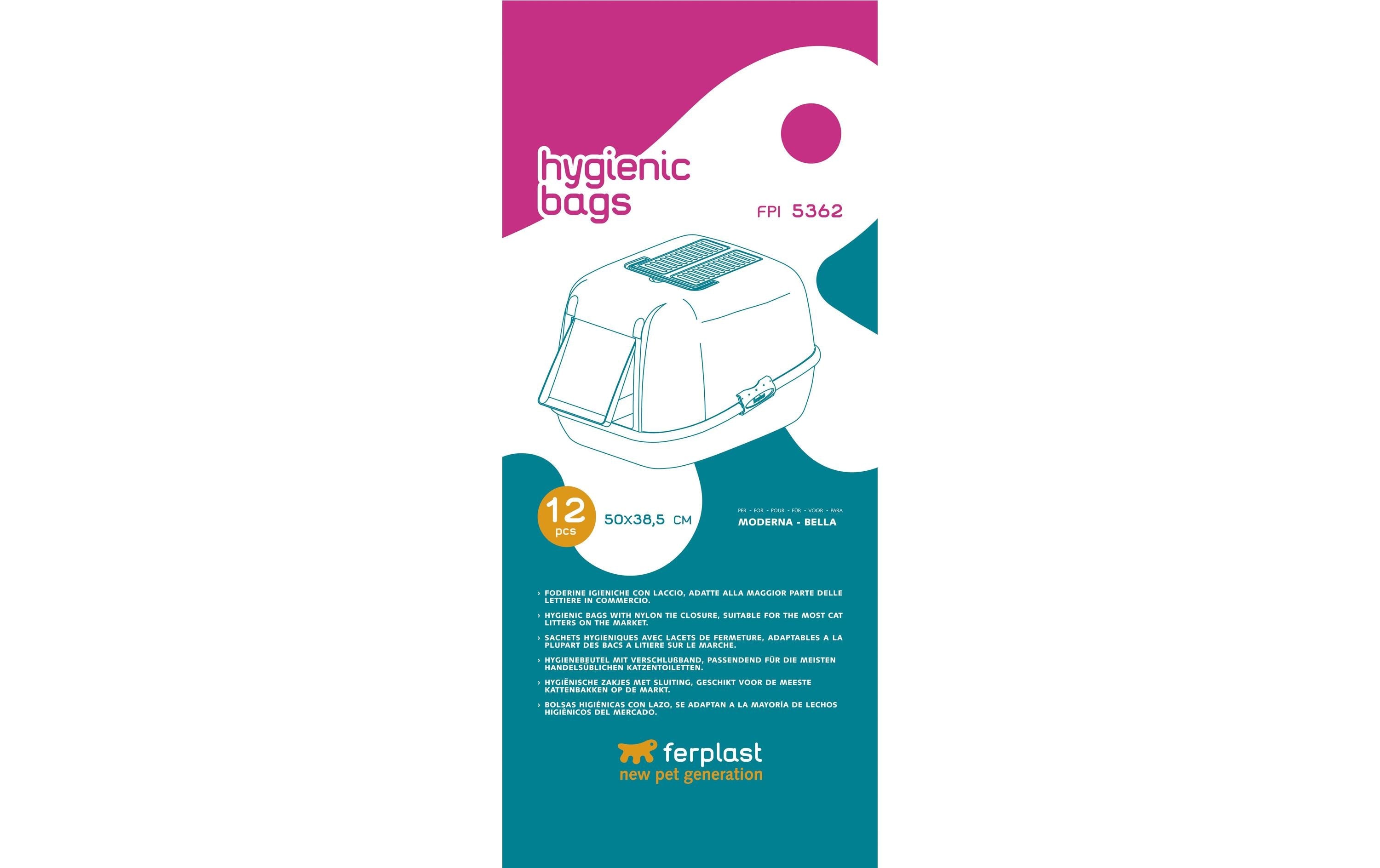 Ferplast Polybeutel FPI 5362, 12Stk.