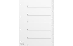 Kolma, Register A4 Weiss. PP 1-6