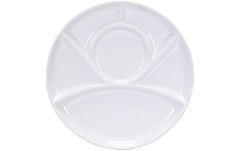 Kadastar Fleischfondue-Teller weiss 23cm