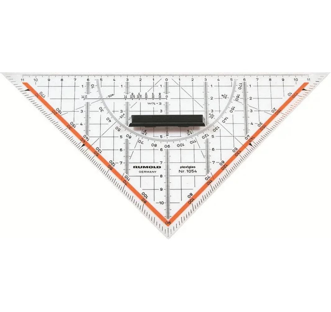 Rumold Geo-Dreieck Plexiglas