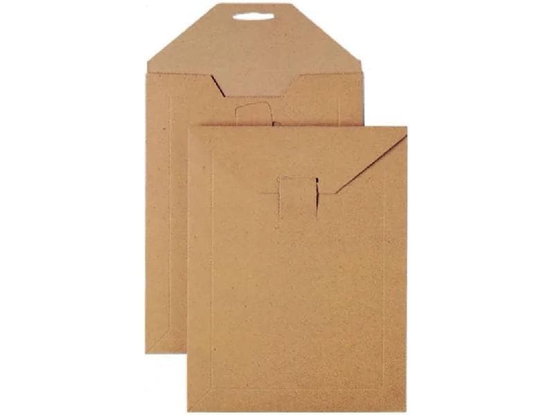 Büroline | Neutral Versandtasche Bücher | 250x35mm, braun