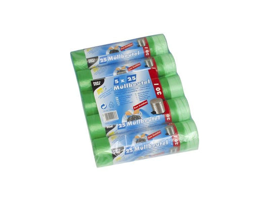 Weita | Mehrzweckbeutel 30L/grün | 550x620mm, Pack à 125 Stk,Zugband