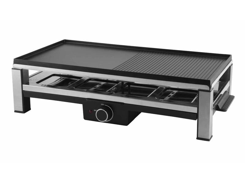 OHMEX | Raclette Pour 8 | 2000W, Druckguss, 8 Pfä