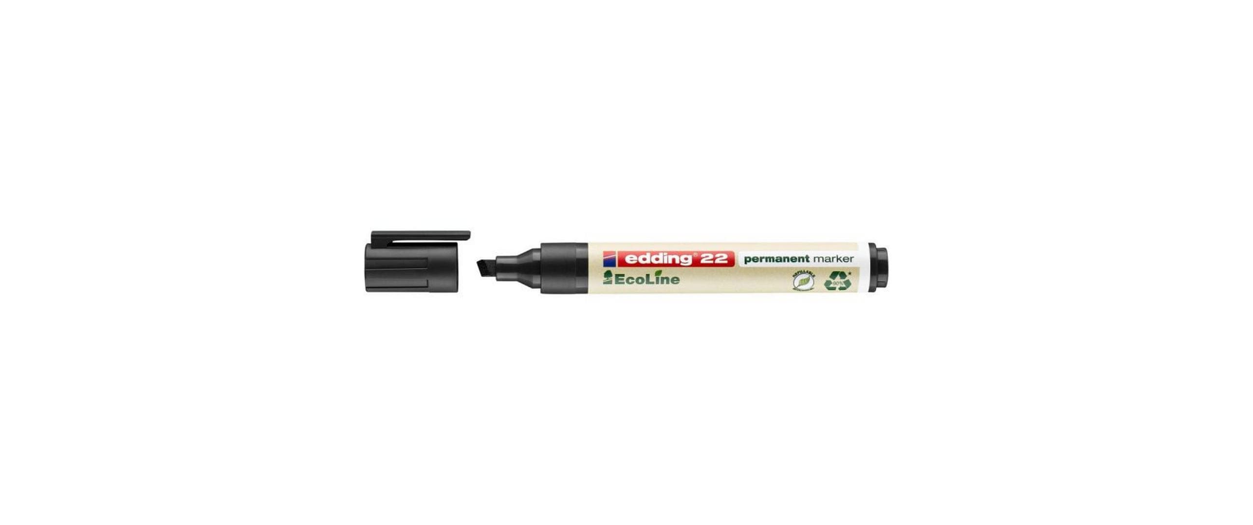 edding, Permanent-Marker 22 EcoLine Schwarz