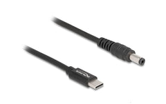 Delock Ladekabel USB-C-5.5x2.1mm Stecker