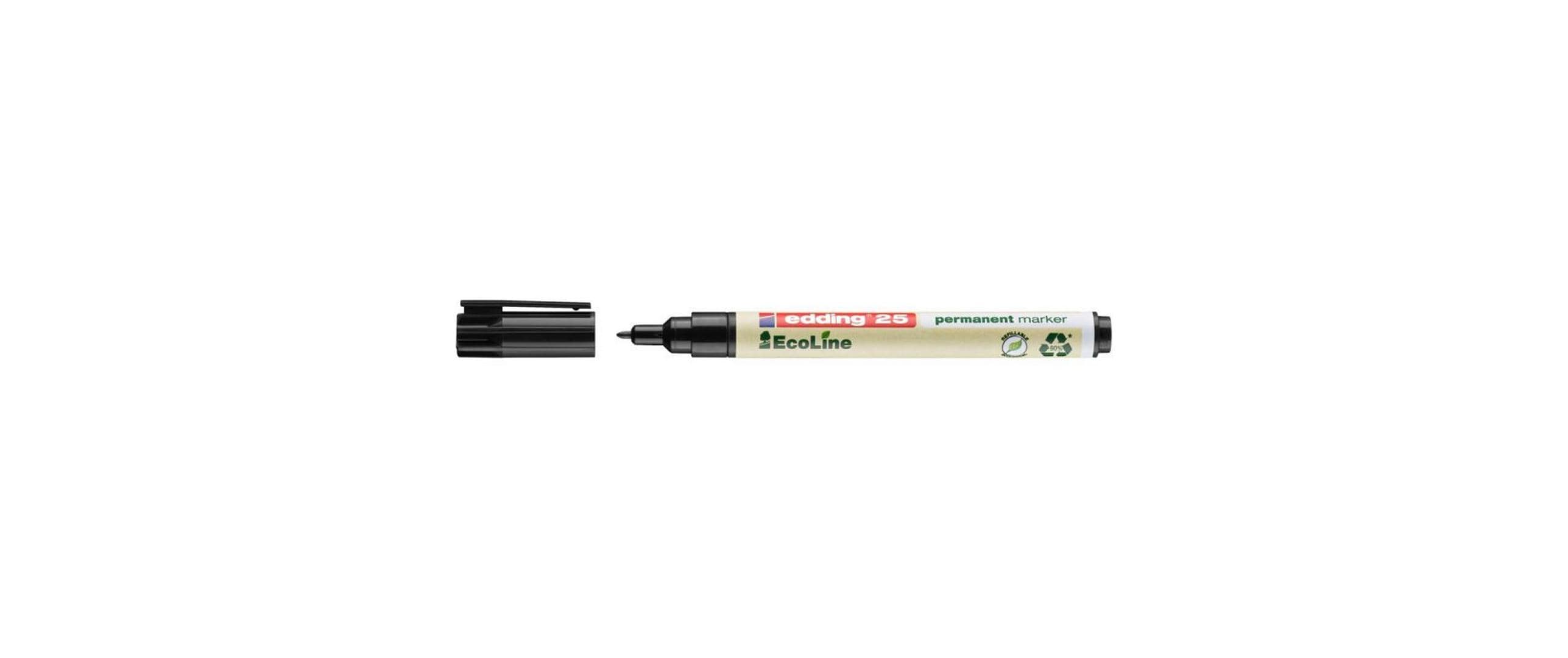 edding, Permanent-Marker 25 EcoLine Schwarz