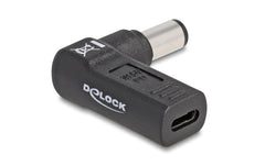 Delock | USB-C zu HP 7.4x5.0mm Adapter | Buchse zu Stecker 90°, gewinkelt
