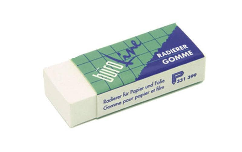 BüroLine Radiergummi, 40 Stück