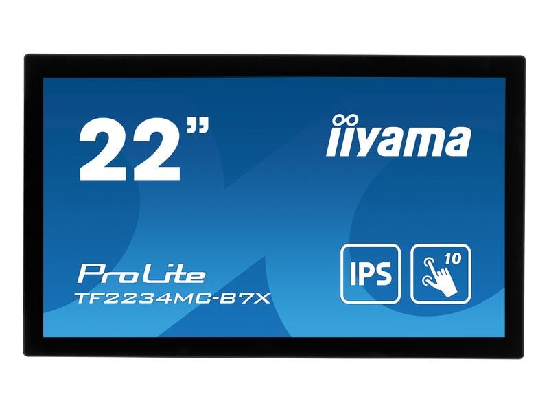 iiyama | TF2234MC-B7X 21.5 Touchscreen, IPS | 1920x1080, VGA, DP, HDMI