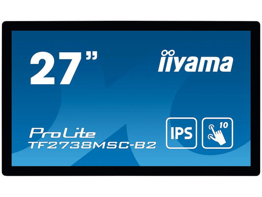 iiyama | TF2738MSC-B2 27 Touchscreen, IPS | 1920x1080, DVI, HDMI, DP