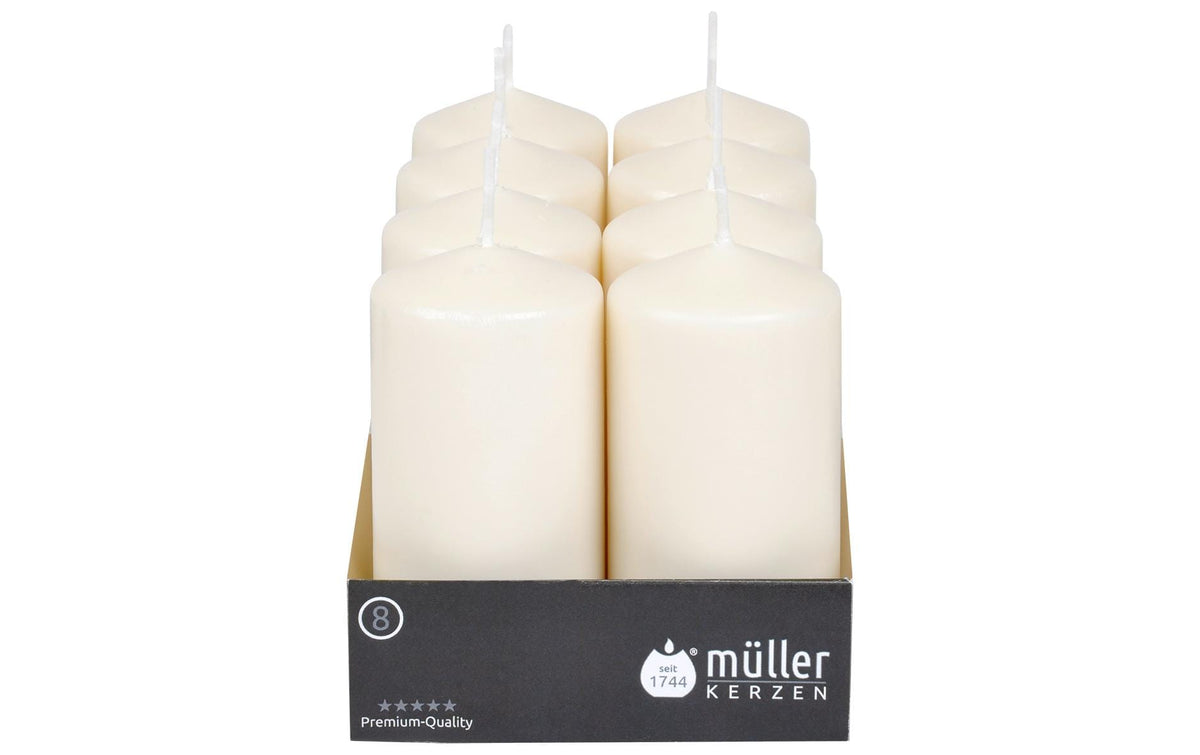 Müller Stumpenkerzen 8er Set
