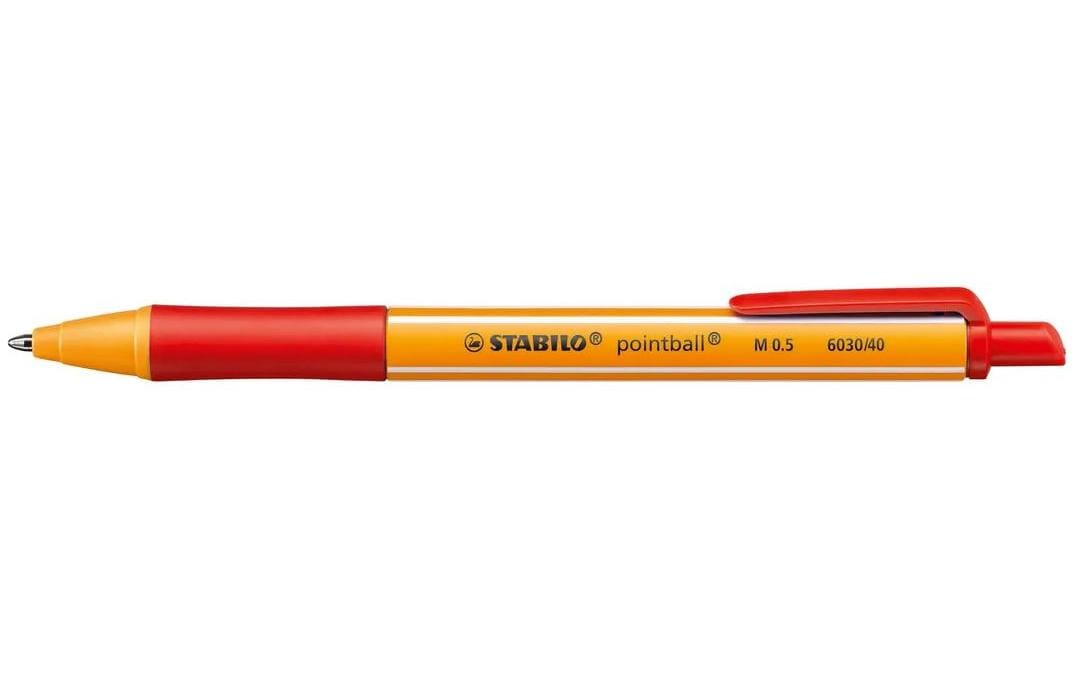 STABILO, Kugelschreiber Pointball Rot