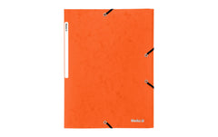 Biella | Gummibandmappe A4 | Karton, Orange