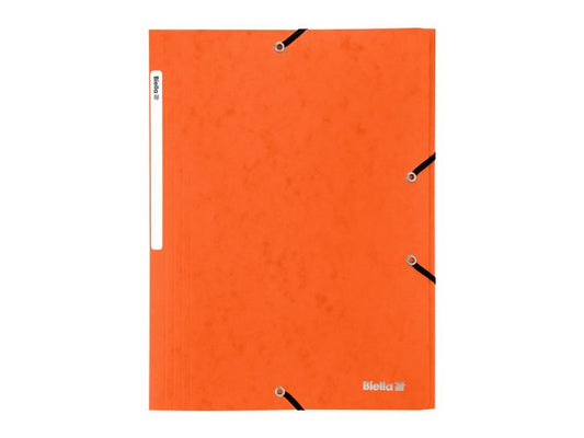 Biella | Gummibandmappe A4 | Karton, Orange