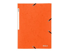 Biella | Gummibandmappe A4 | Karton, Orange
