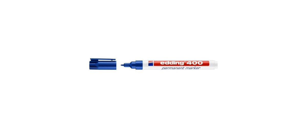 edding, Permanent-Marker 400 Blau, im Blist