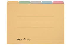 Biella Registermappe Karton farbig