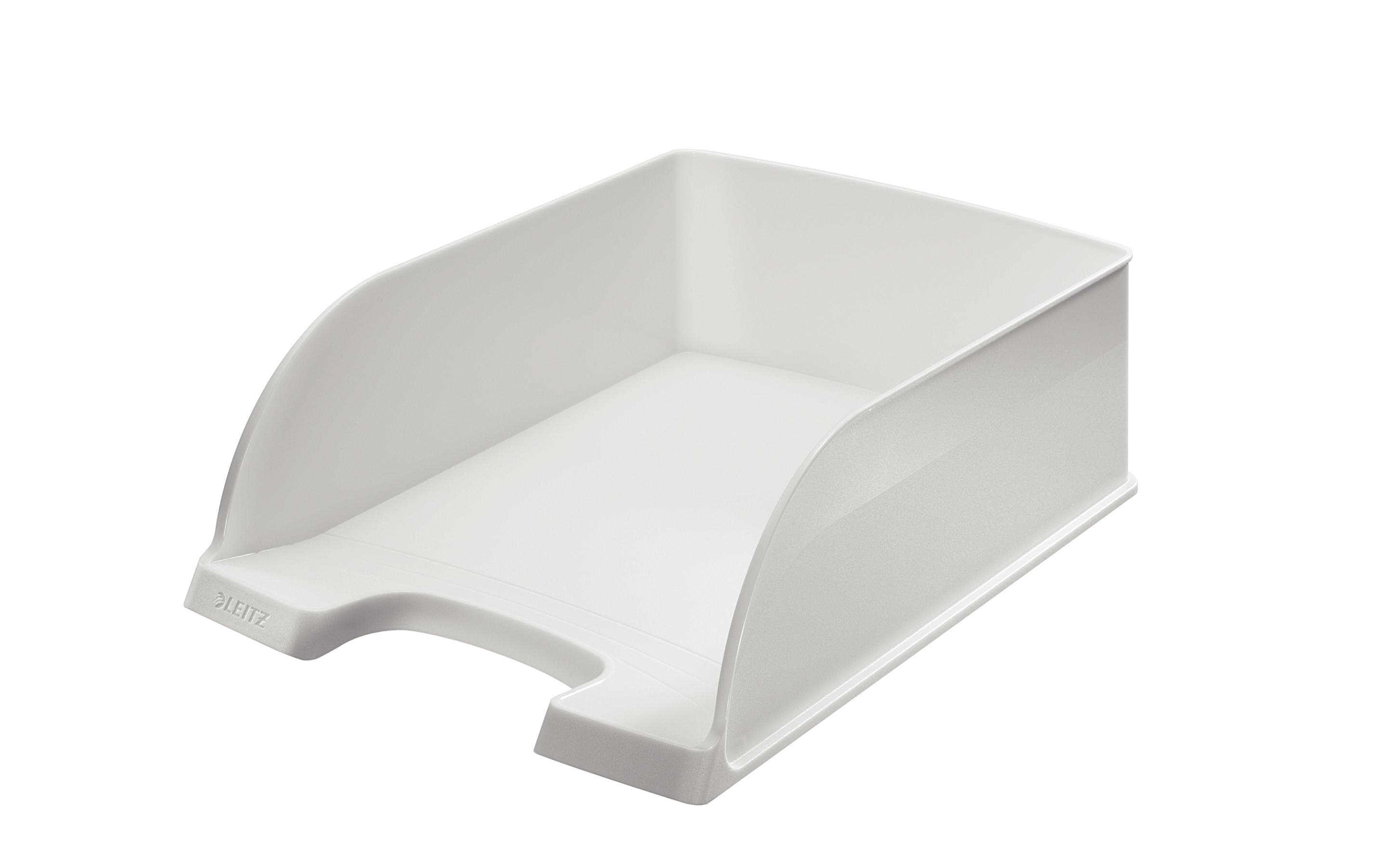 Leitz, Ablagekorb Plus Jumbo Weiss