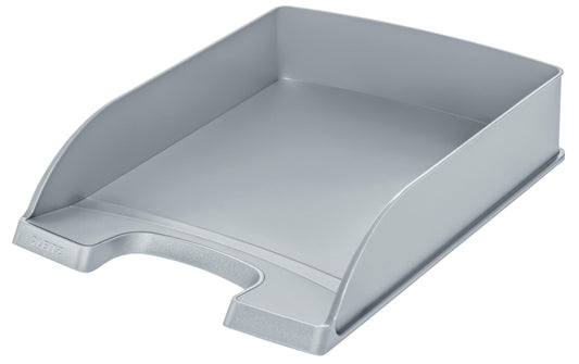 Leitz, Ablagekorb Plus Standard Silber