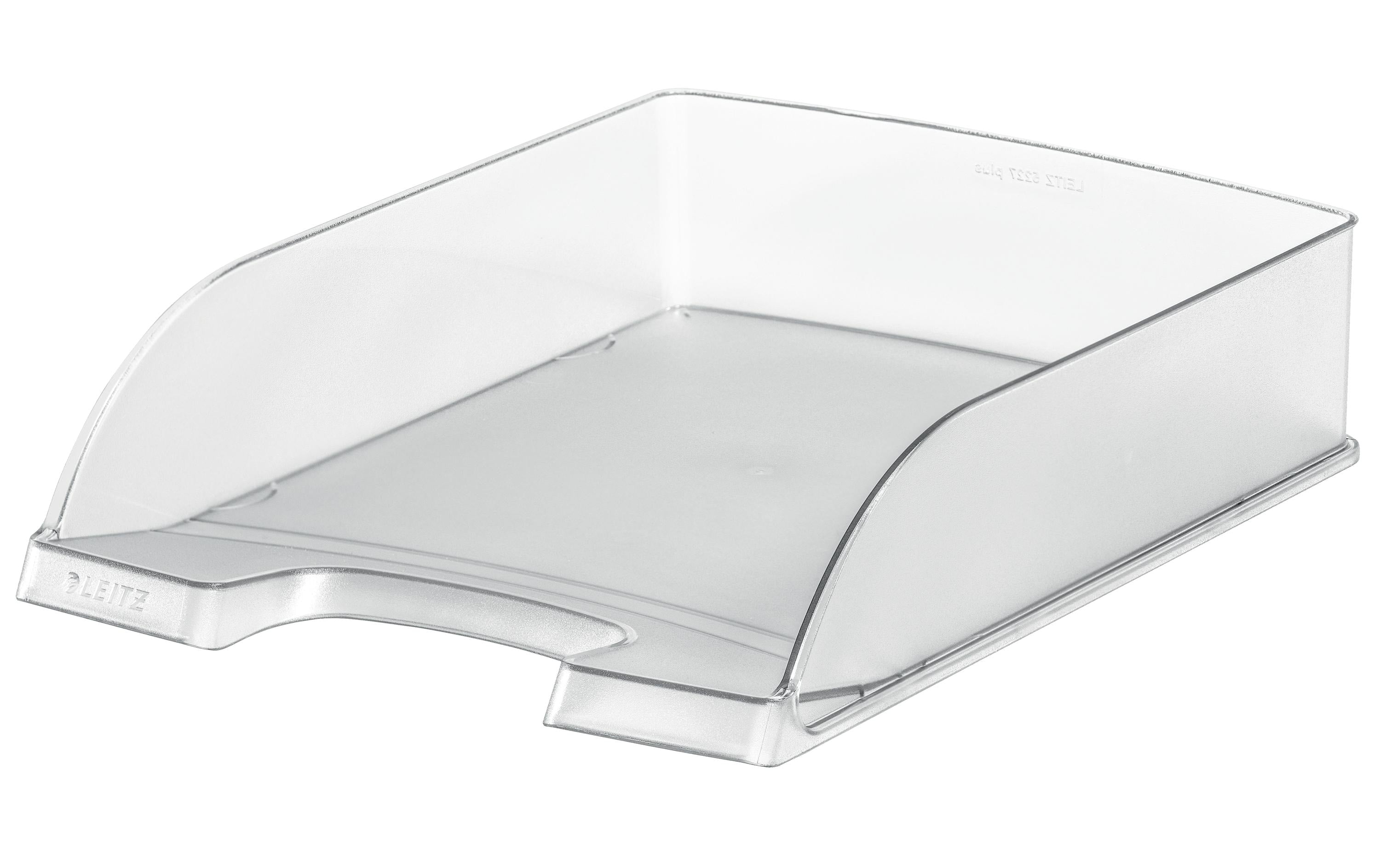 Leitz, Ablagekorb Plus Standard Frost Trans