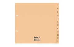 Biella, Register Teildeckend, A4, Jan-Dez