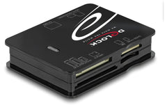 Delock | 91007 Card Reader USB 2.0 All in 1 | 6 Slots, für CF, SD, Micro SD, MS, xD, M2