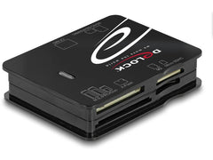 Delock | 91007 Card Reader USB 2.0 All in 1 | 6 Slots, für CF, SD, Micro SD, MS, xD, M2