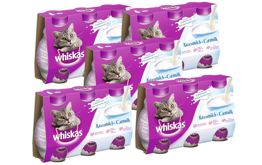 Whiskas | Katzen-Snack CatMilk | Multipack 5x3x200 ml