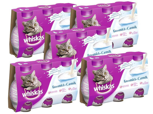 Whiskas | Katzen-Snack CatMilk | Multipack 5x3x200 ml