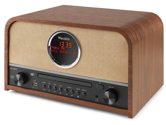 Audizio | Salerno | Retro DAB+ Radio, CD-Player, BT, USB
