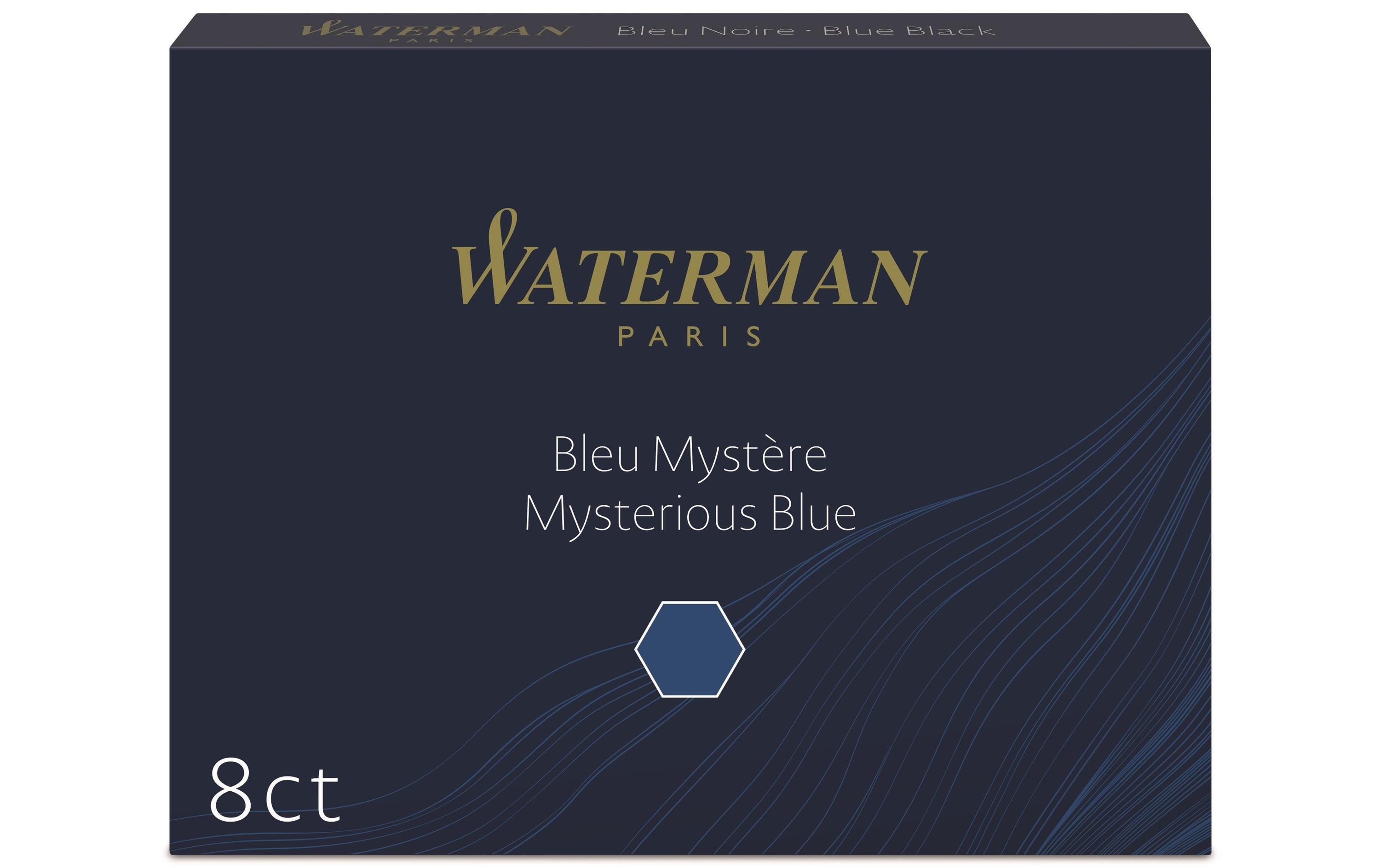 WATERMAN, Tintenpatrone Standard Dunkelblau