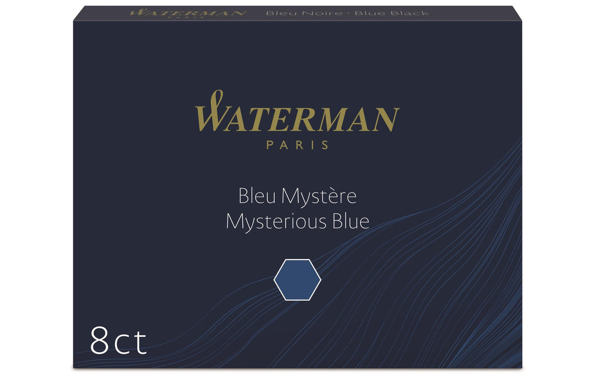 WATERMAN, Tintenpatrone Standard Dunkelblau