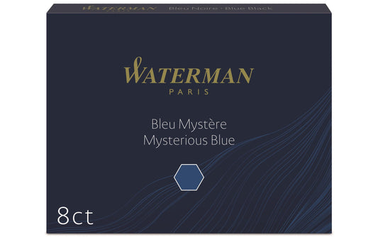 WATERMAN, Tintenpatrone Standard Dunkelblau
