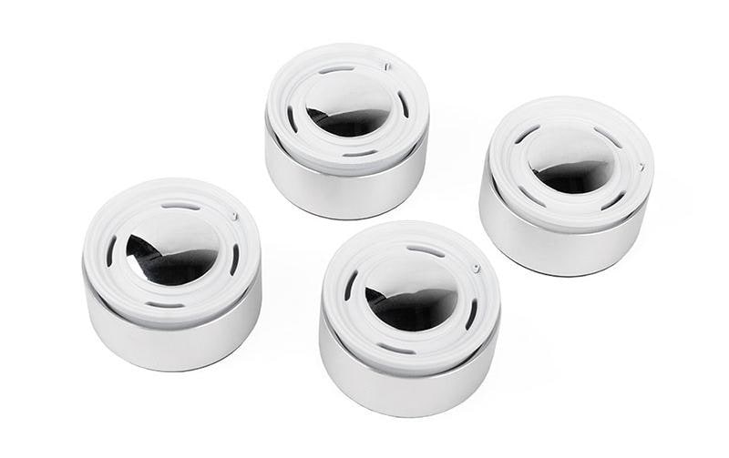 RC4WD Analog 1.9 Alu CAP Wheels White