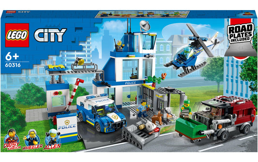 LEGO® | LEGO City Polizeistation | Alter: 6+, Teile: 668